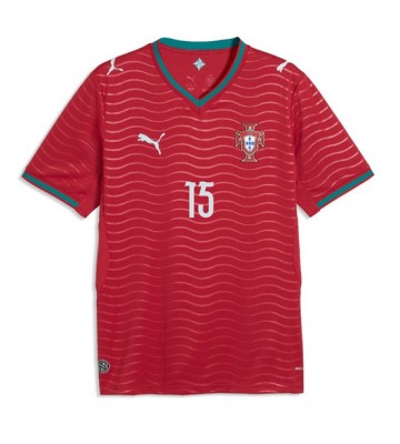 Portugal Joao Neves #15 Hjemmebanetrøje VM 2026 Kortærmet
